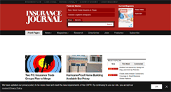 Desktop Screenshot of insurancejournal.com