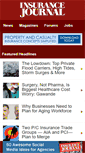 Mobile Screenshot of insurancejournal.com